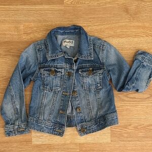 Childrens Jean Jacket MUDD Denim Coat, Size 5